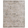 Feizy Augustine 39TYF Traditional Floral & Botanical, Ivory/Tan/Blue, Rug