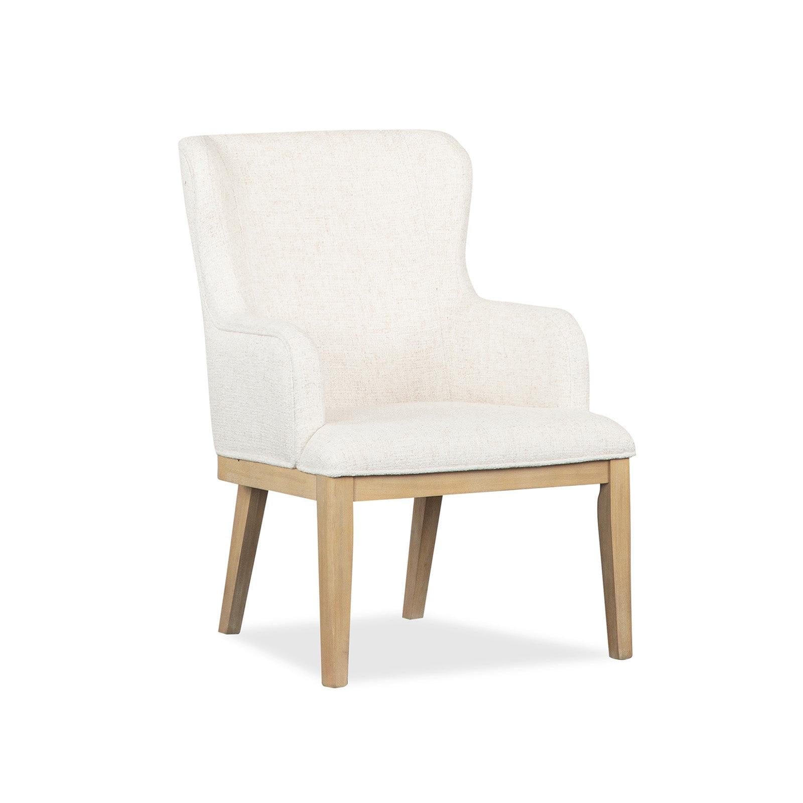 Magnussen Home Somerset Butternut Upholstered Arm Chair Set of 2