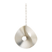 Corbett Peony 4 Light Warm Silver Leaf Pendant Ceiling Light