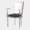Global Views Marilyn Acrylic Arm Chair