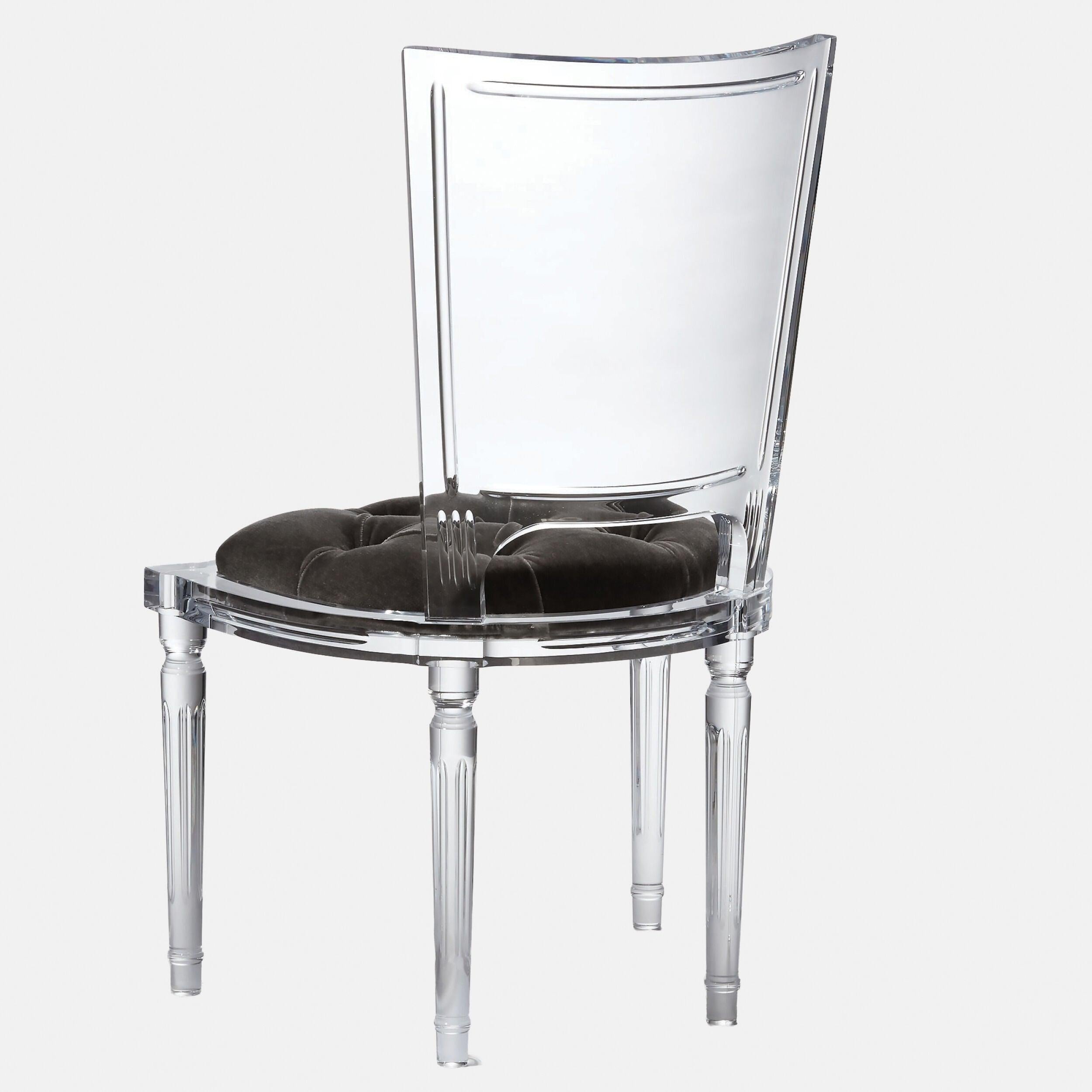 Global Views Marilyn Acrylic Side Chair