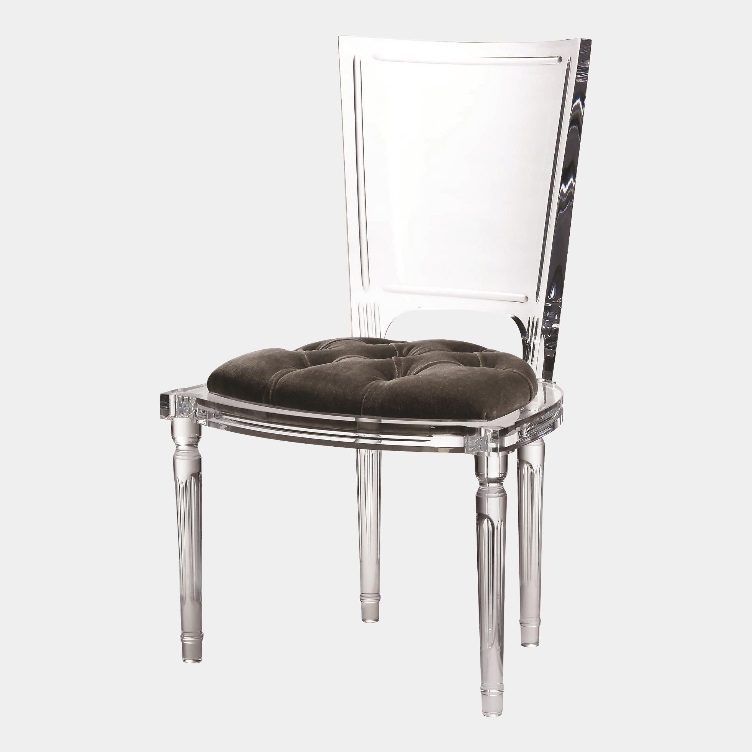 Global Views Marilyn Acrylic Side Chair