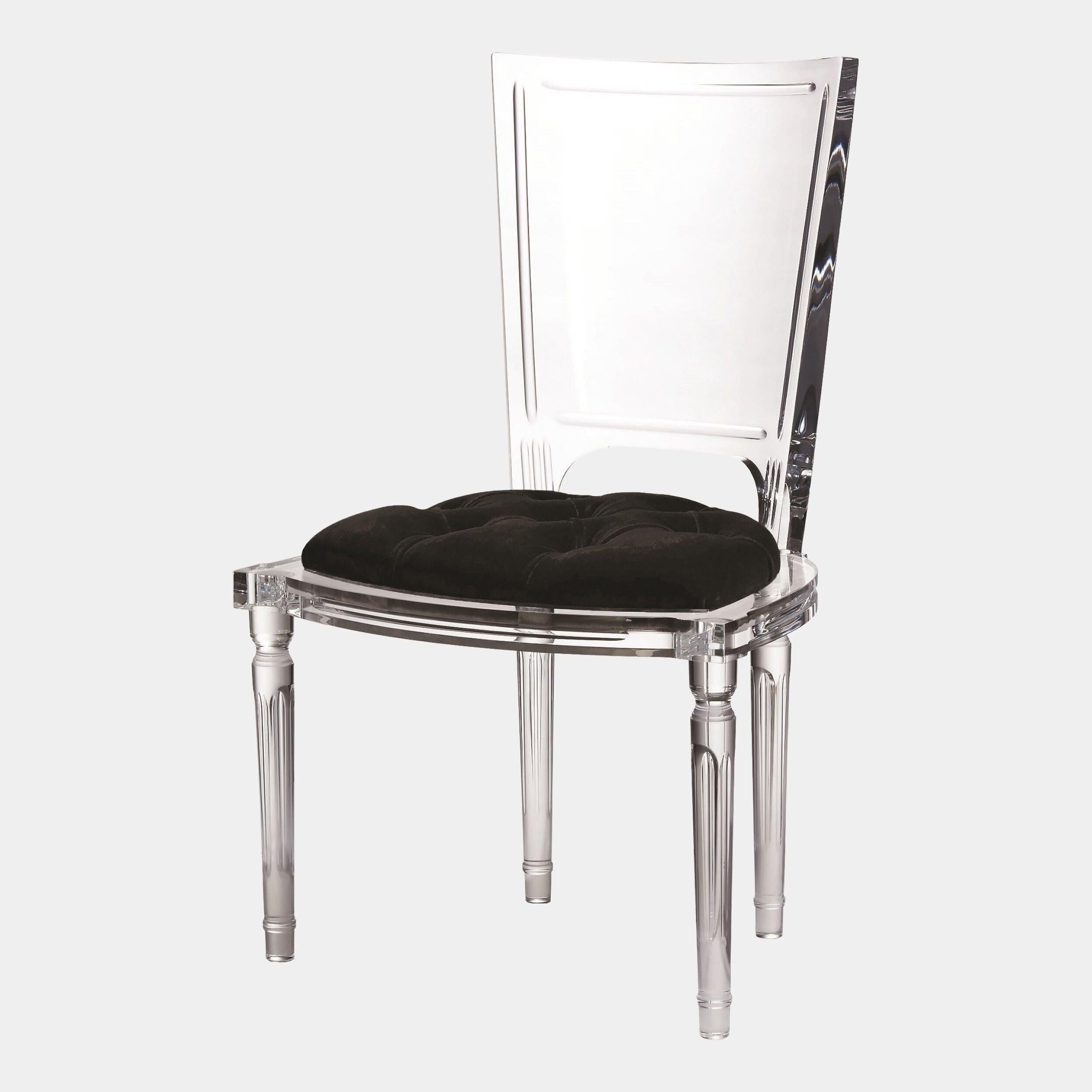 Global Views Marilyn Acrylic Side Chair