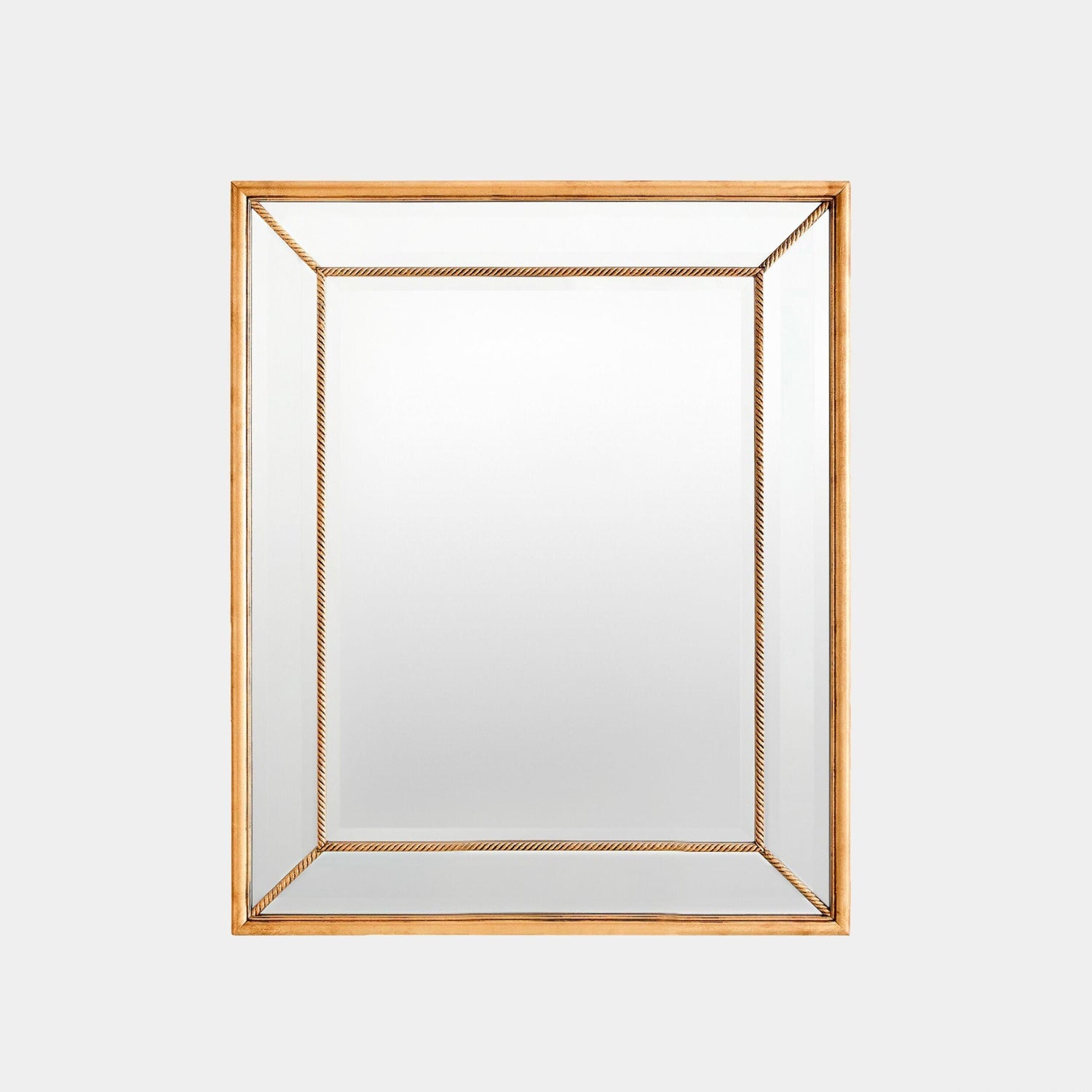 Global Views Kriza Gilded Rope Mirror Clearance