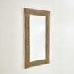 Global Views Zeke Golden Stone Full Length Mirror
