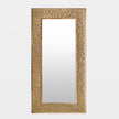 Global Views Zeke Golden Stone Full Length Mirror