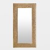 Global Views Zeke Golden Stone Full Length Mirror