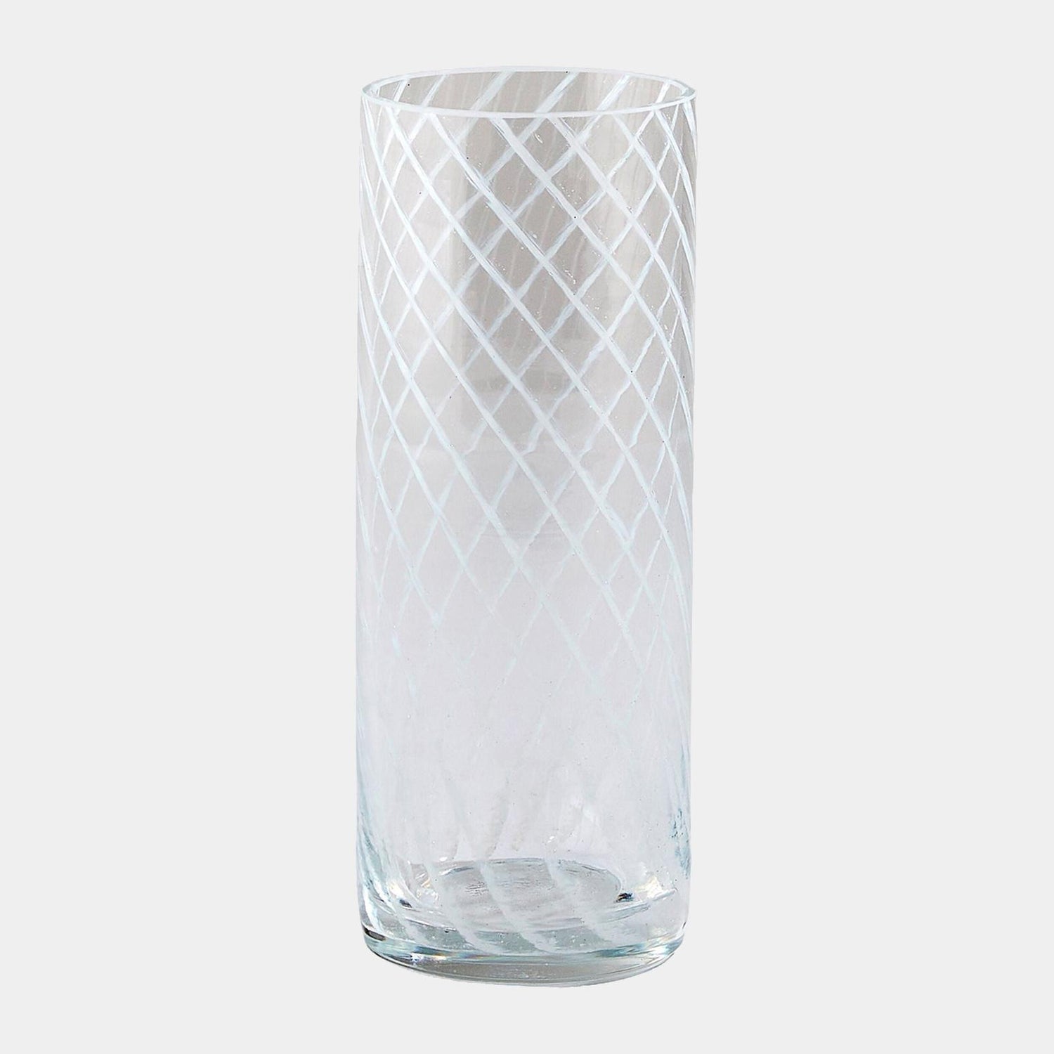 Global Views Glass Swirl Highball Glass