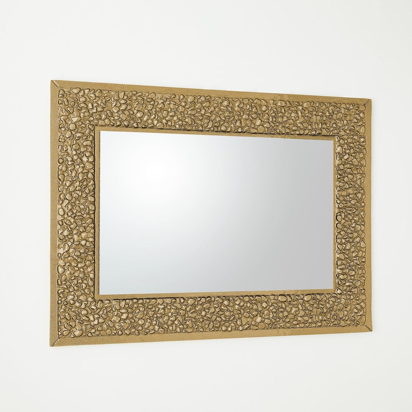 Global Views Zeke Golden Stone Full Length Mirror