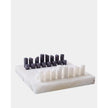 Global Views Augustus Alabaster Chess Checkers Set