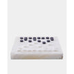 Global Views Augustus Alabaster Chess Checkers Set