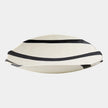 Global Views Palermo Striped Folded Plate