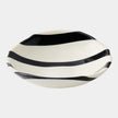 Global Views Palermo Striped Folded Plate