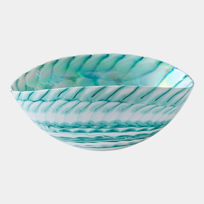 Global Views Spiral Threads Folded Bowl