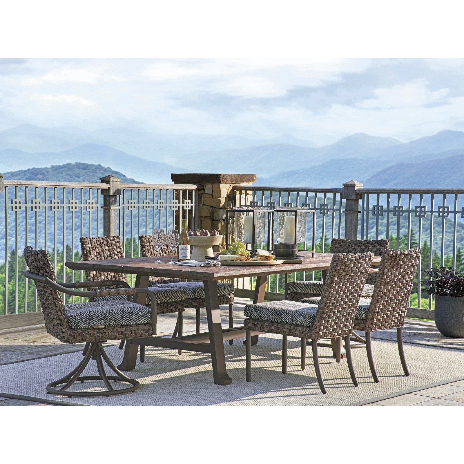 Tommy Bahama Outdoor Kilimanjaro Rectangular Dining Table