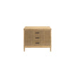 ART Furniture Loft Reeded Bedside Chest Clearance