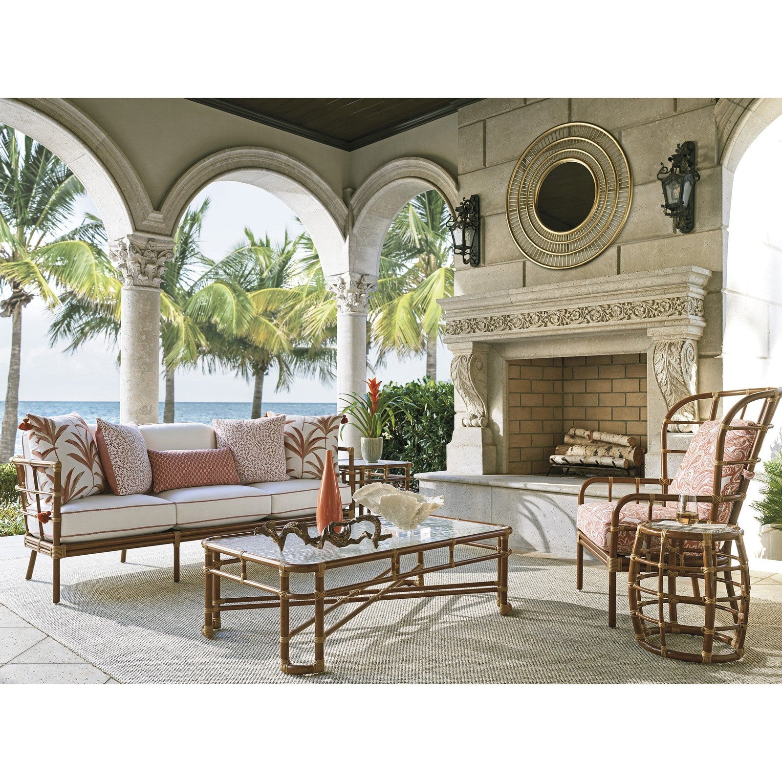 Tommy Bahama Outdoor Sandpiper Bay Rectangular Cocktail Table