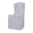 Century Furniture Harmony Stocked Host Chair W/ Casters