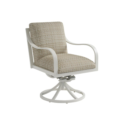 Tommy Bahama Outdoor Sand Dune Swivel Rocker Dining Chair