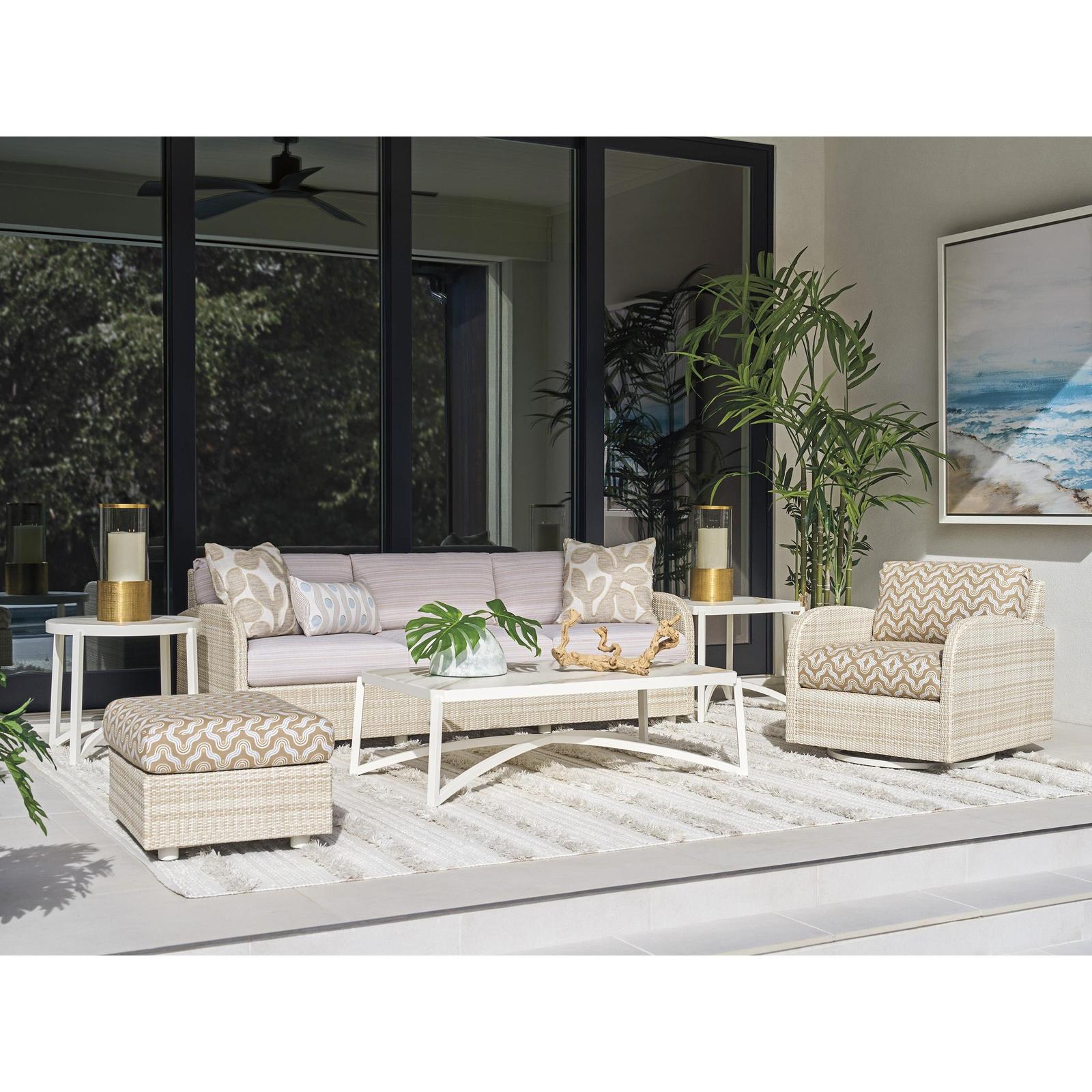 Tommy Bahama Outdoor Sand Dune Rectangular Cocktail Table