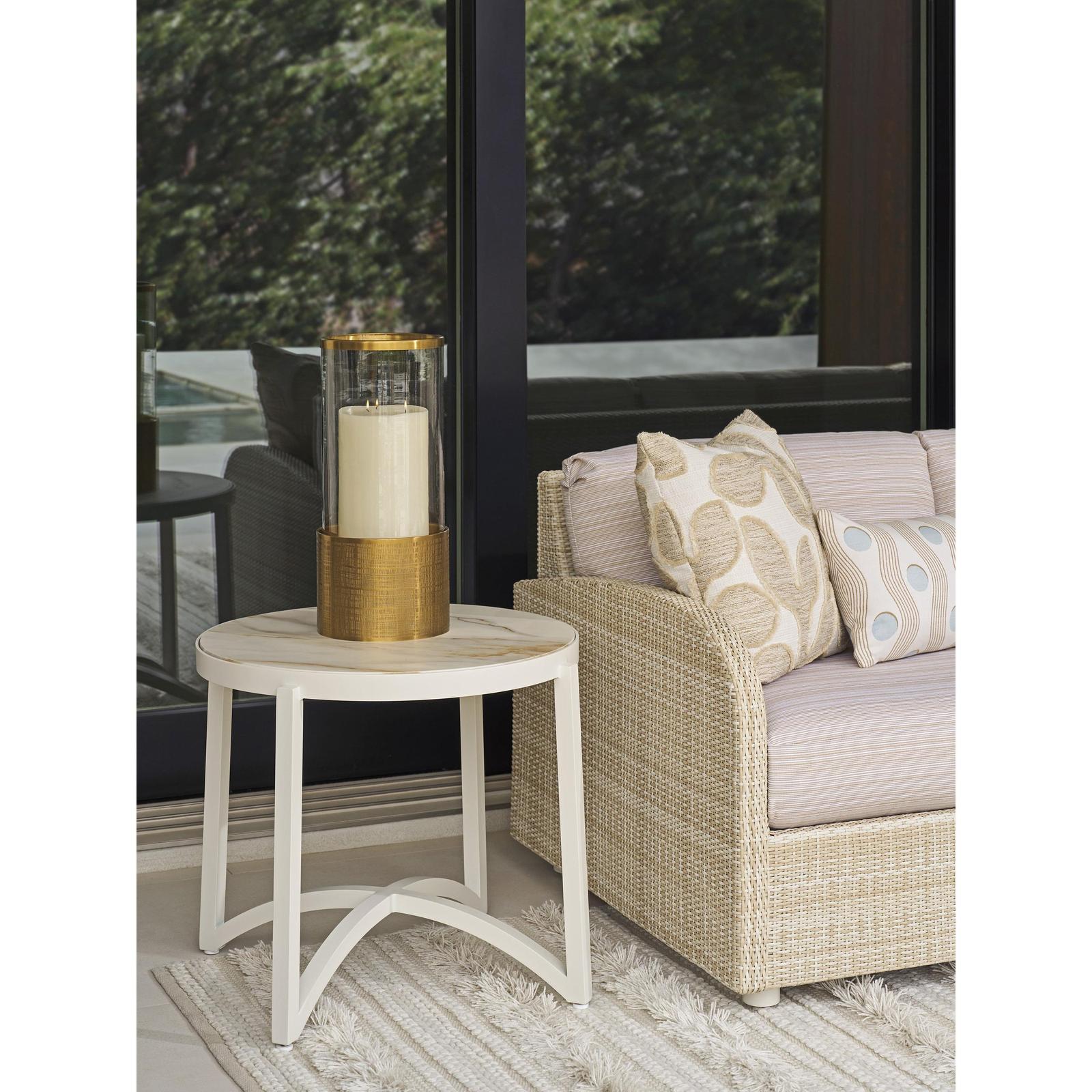 Tommy Bahama Outdoor Sand Dune Round End Table