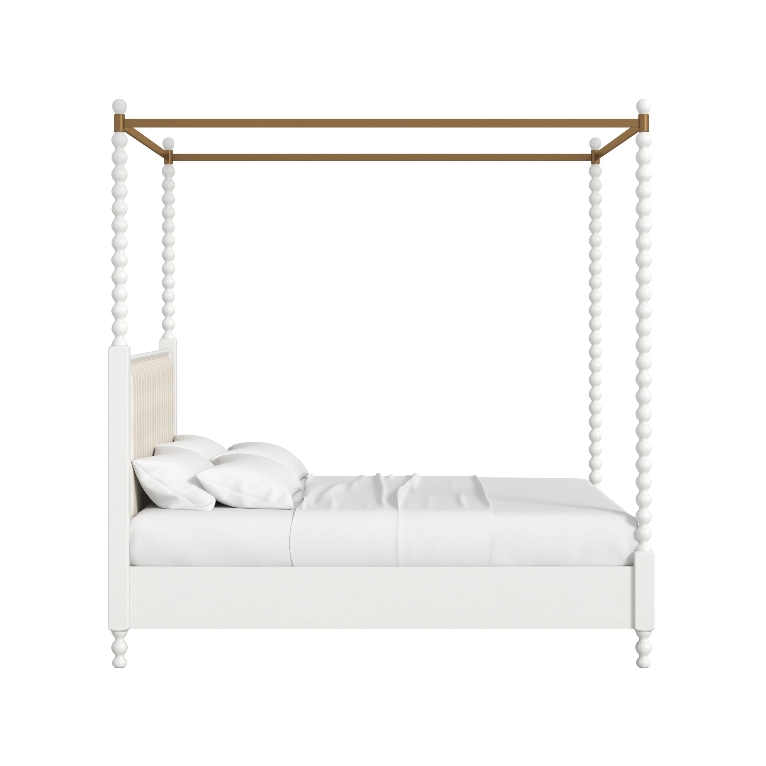 ART Furniture Haven Upholstered Finial Bed