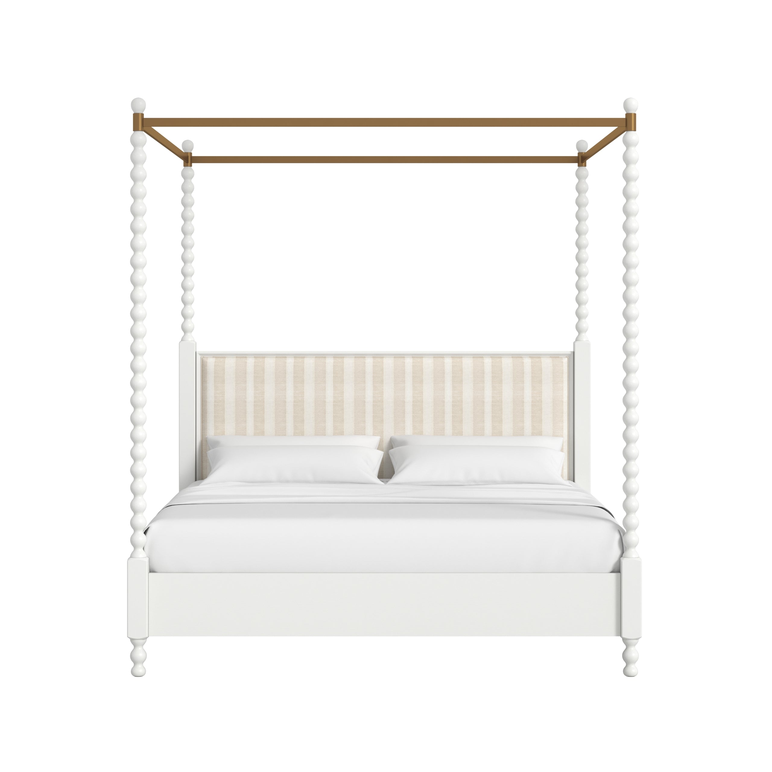 ART Furniture Haven Upholstered Finial Bed