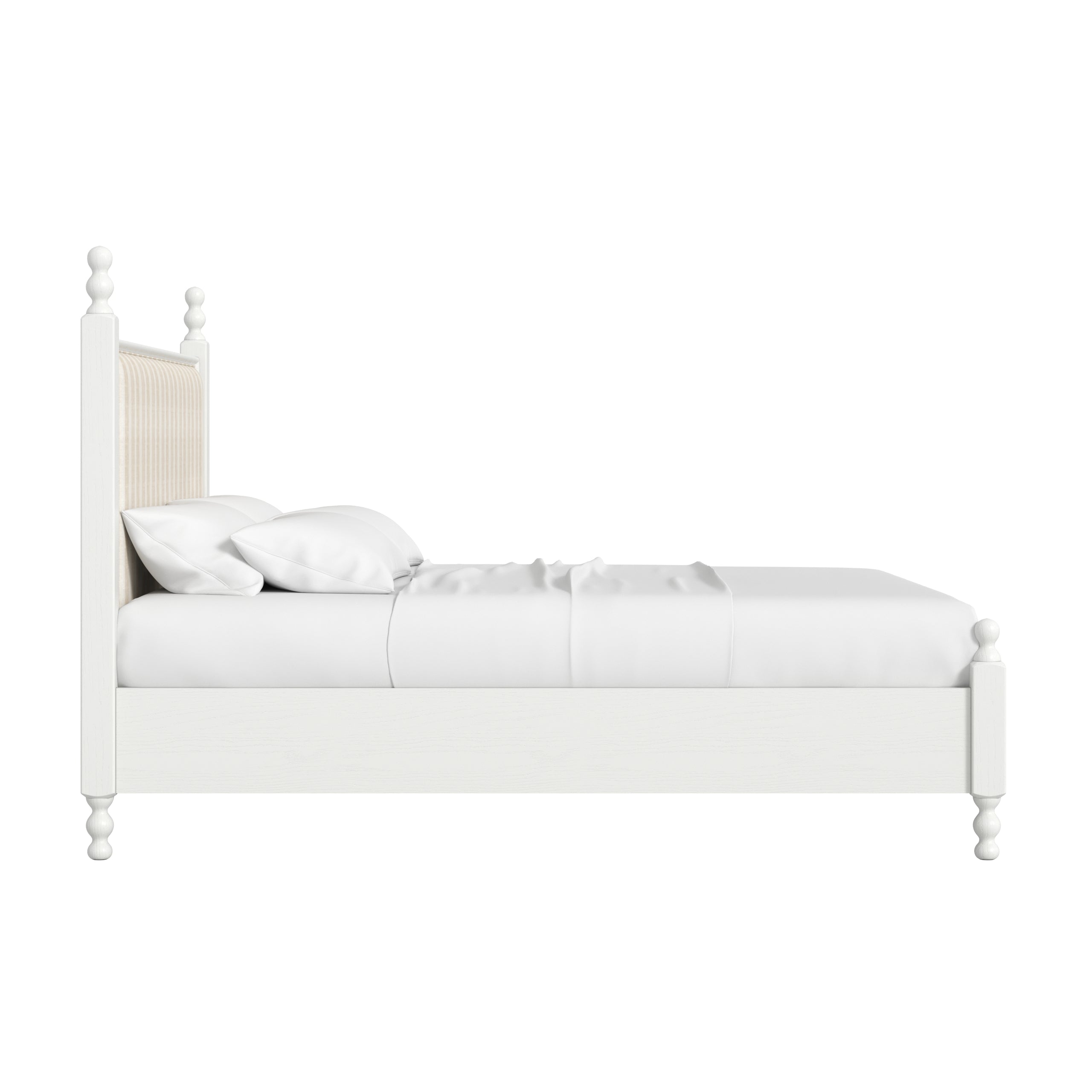 ART Furniture Haven Upholstered Finial Bed