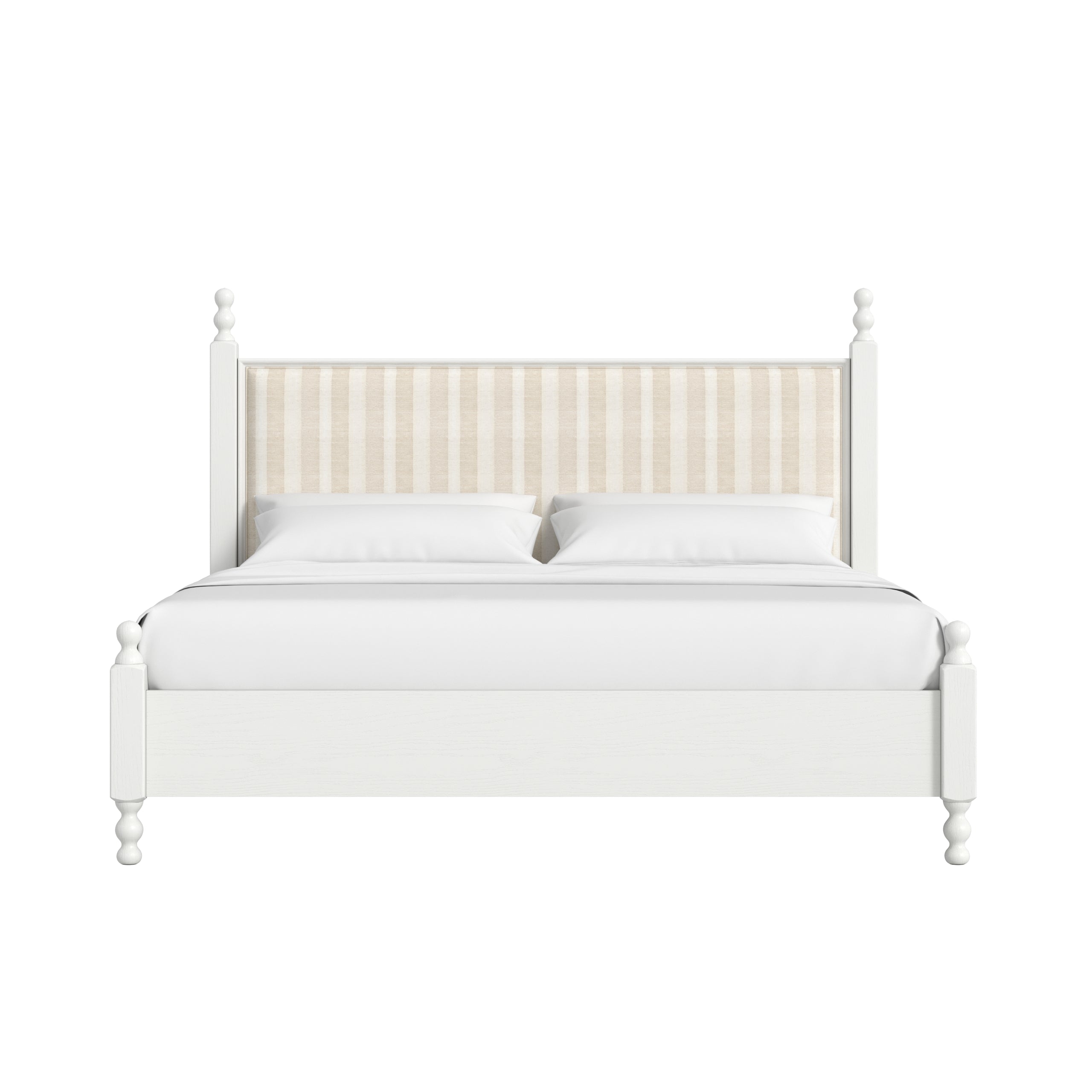 ART Furniture Haven Upholstered Finial Bed