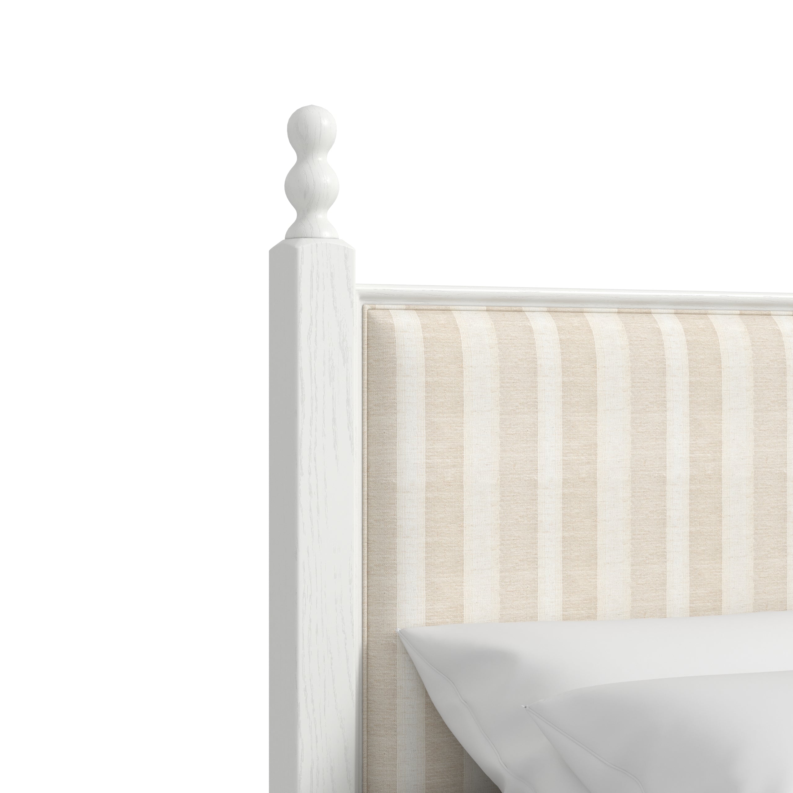 ART Furniture Haven Upholstered Finial Bed