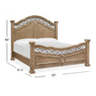 Magnussen Home Marisol Fawn Panel Bed