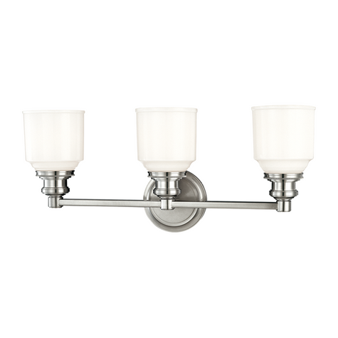 Hudson Valley Lighting Windham 3 Light 22.5 inch Bath and Vanity Wall Light
