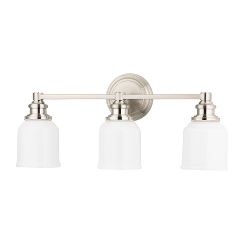 Hudson Valley Lighting Windham 3 Light 22.5 inch Bath and Vanity Wall Light