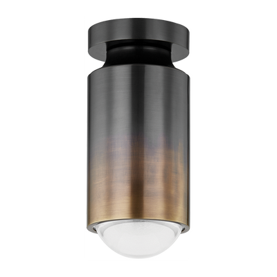 Hudson Valley Lighting Whately 1 Light 4.75 inch Gradient Brass Flush Mount Ceiling Light