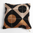Global Views Circle Marquetry Pillow