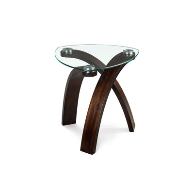 Magnussen Home Allure Hazelnut Oval End Table