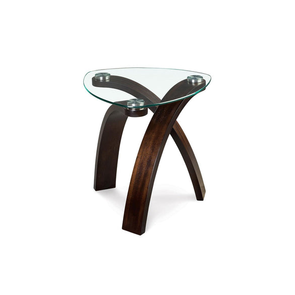 Magnussen Home Allure Hazelnut Oval End Table