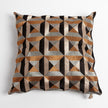 Global Views Triangle Marquetry Pillow