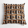 Global Views Triangle Marquetry Pillow