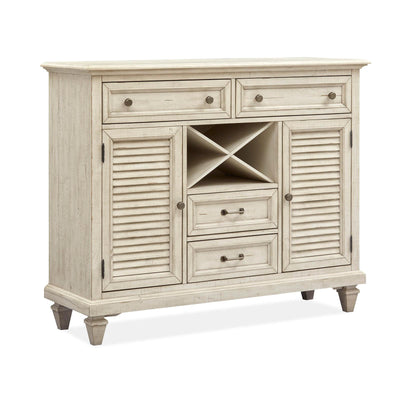 Magnussen Home Newport Alabaster Server