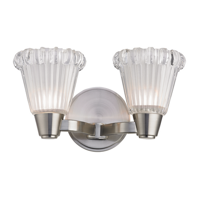 Hudson Valley Lighting Varick 2 Light 11.75 inch Satin Nickel Bath and Vanity Wall Light Clearance