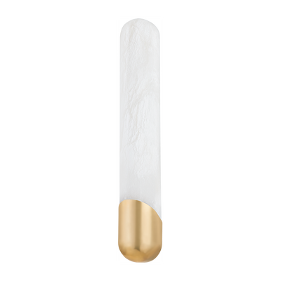 Corbett Rome 1 Light Vintage Brass Wall Sconce Wall Light