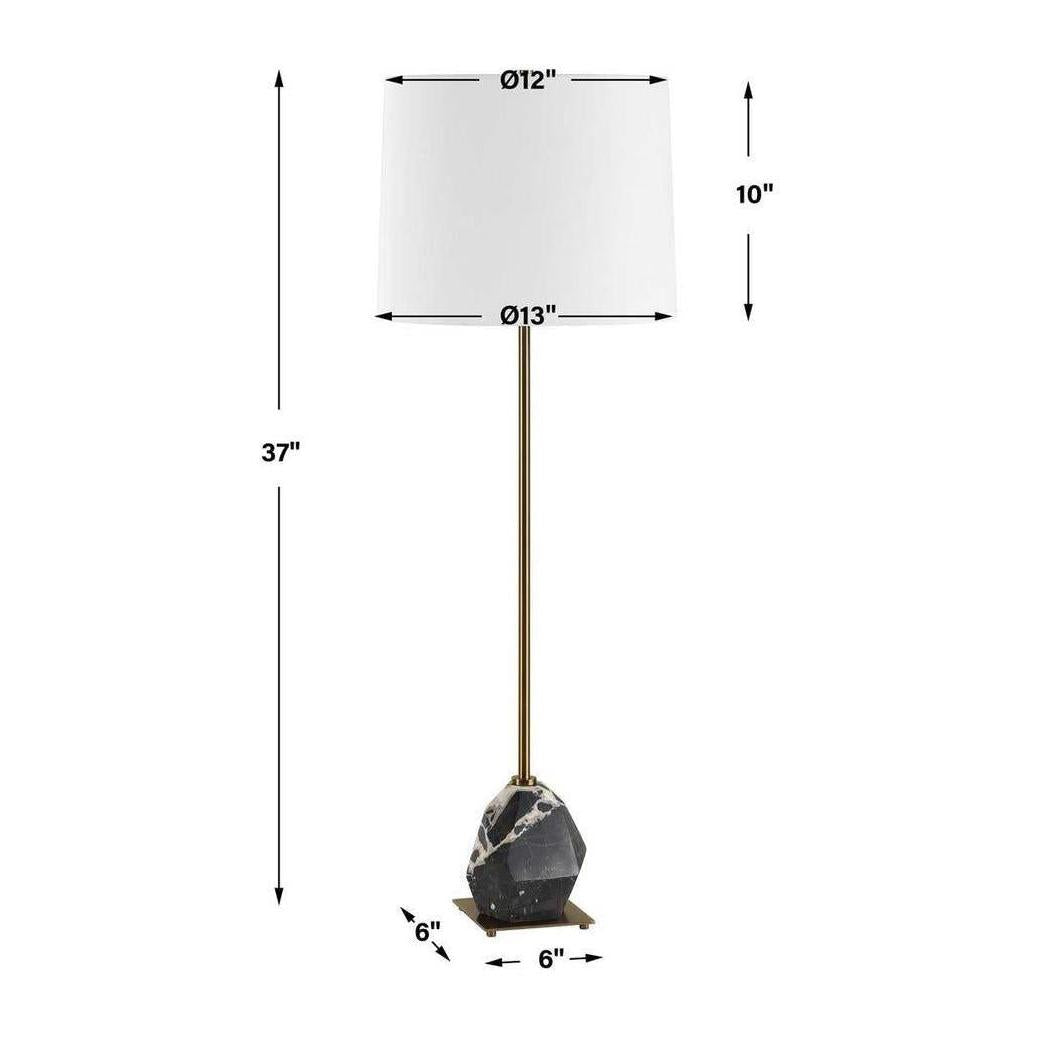 Uttermost Rowland Panda Marble Buffet Lamp