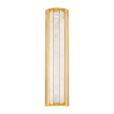 Corbett Leda 1 Light Vintage Brass Wall Sconce Wall Light Clearance