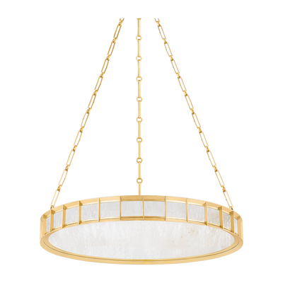 Corbett Leda 1 Light Vintage Brass Chandelier Ceiling Light
