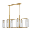 Hudson Valley Lighting Pebble 6 Light 53.125 inch Island Light Ceiling Light Clearance