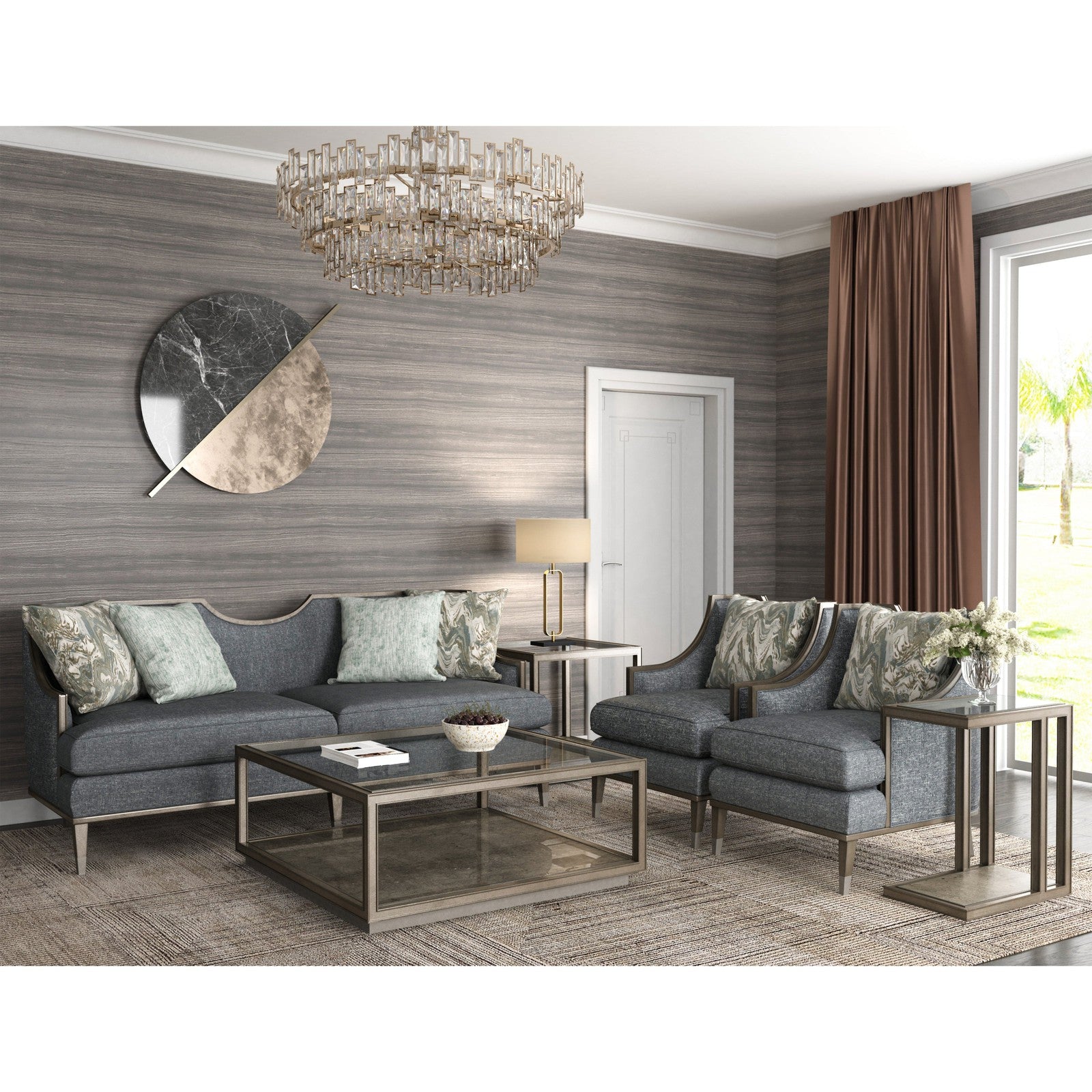 ART Furniture Cove Chairside Table