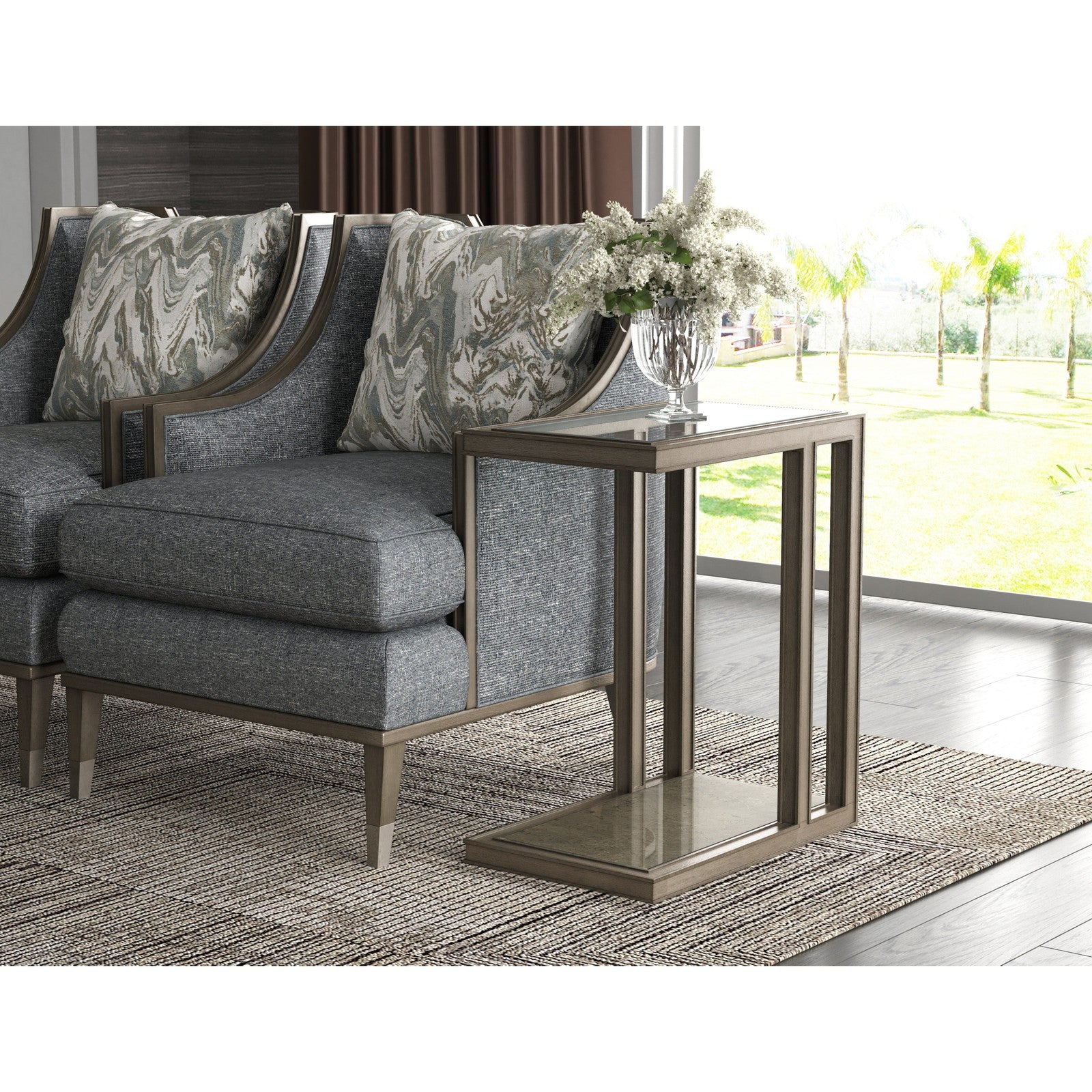 ART Furniture Cove Chairside Table