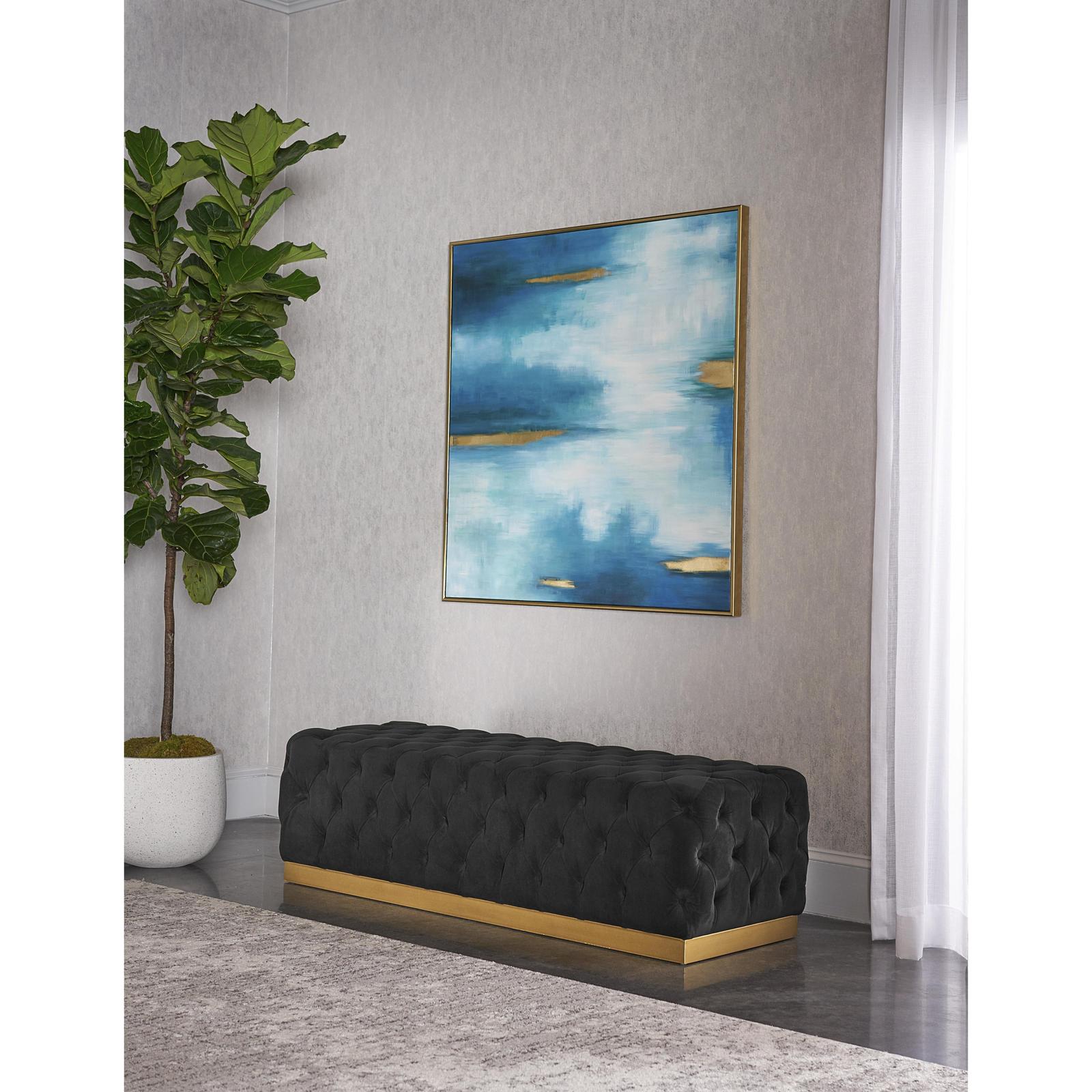 Sunpan Babette Black Bench