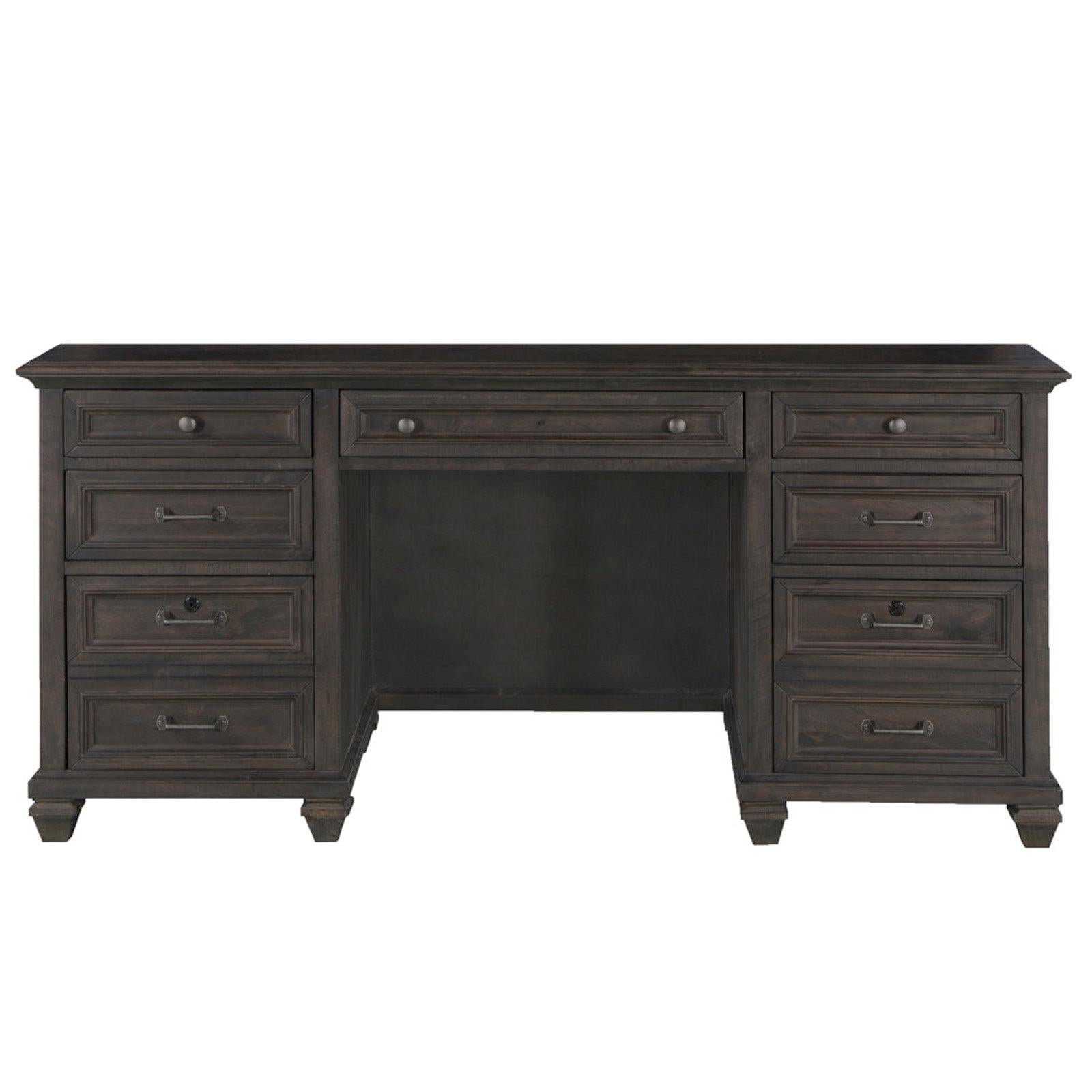 Magnussen Home Sutton Place Weathered Charcoal Credenza